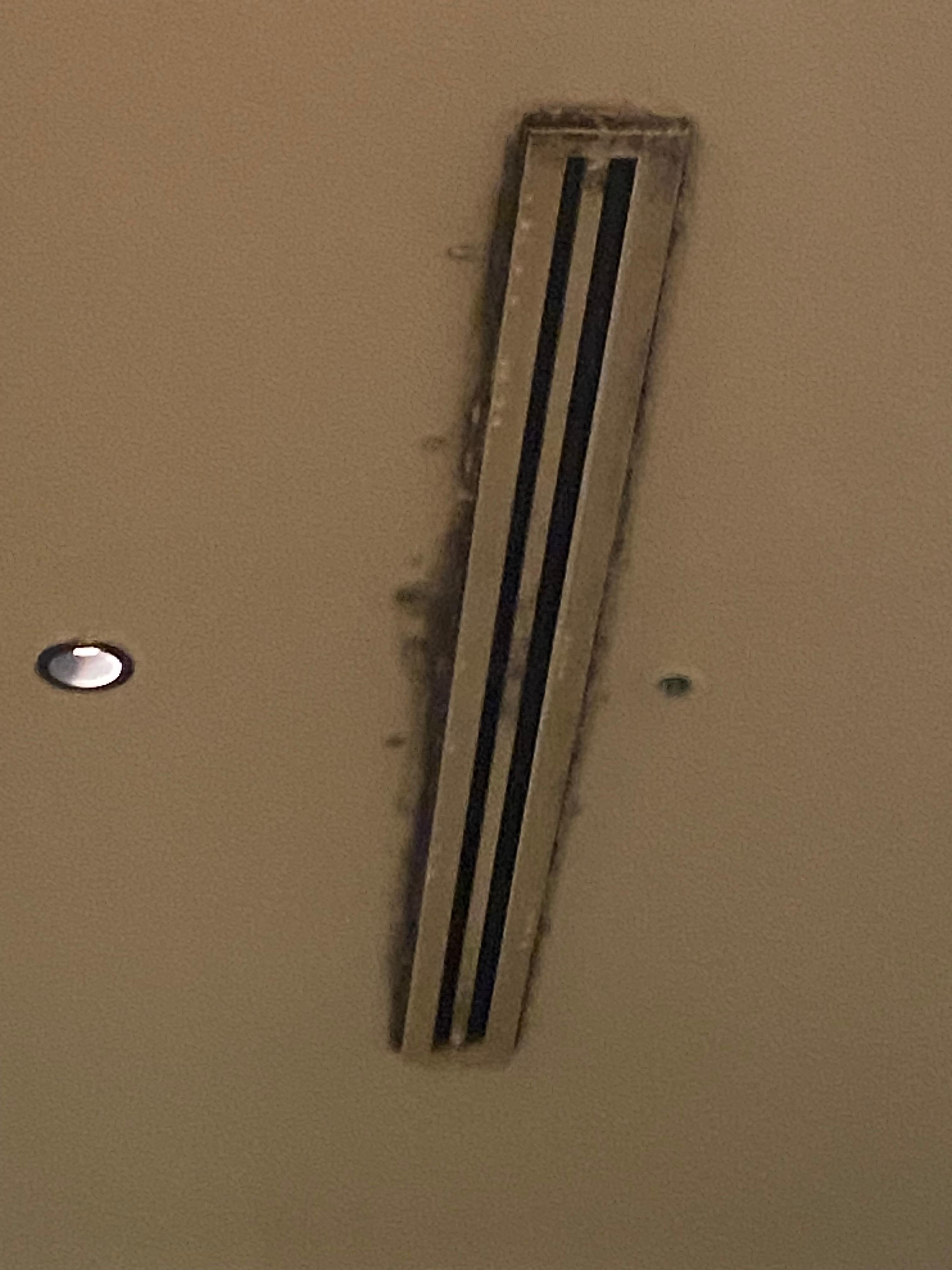 Vents with mildew