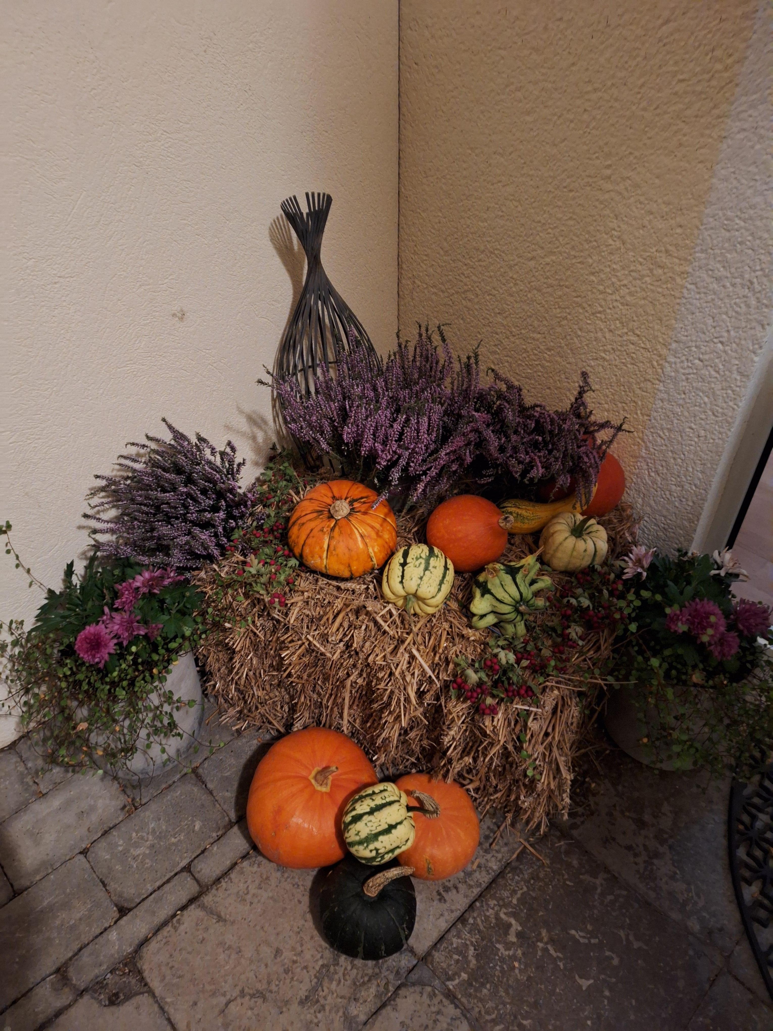 Pyntat vid ingången