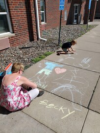 Chalk play made the best day!