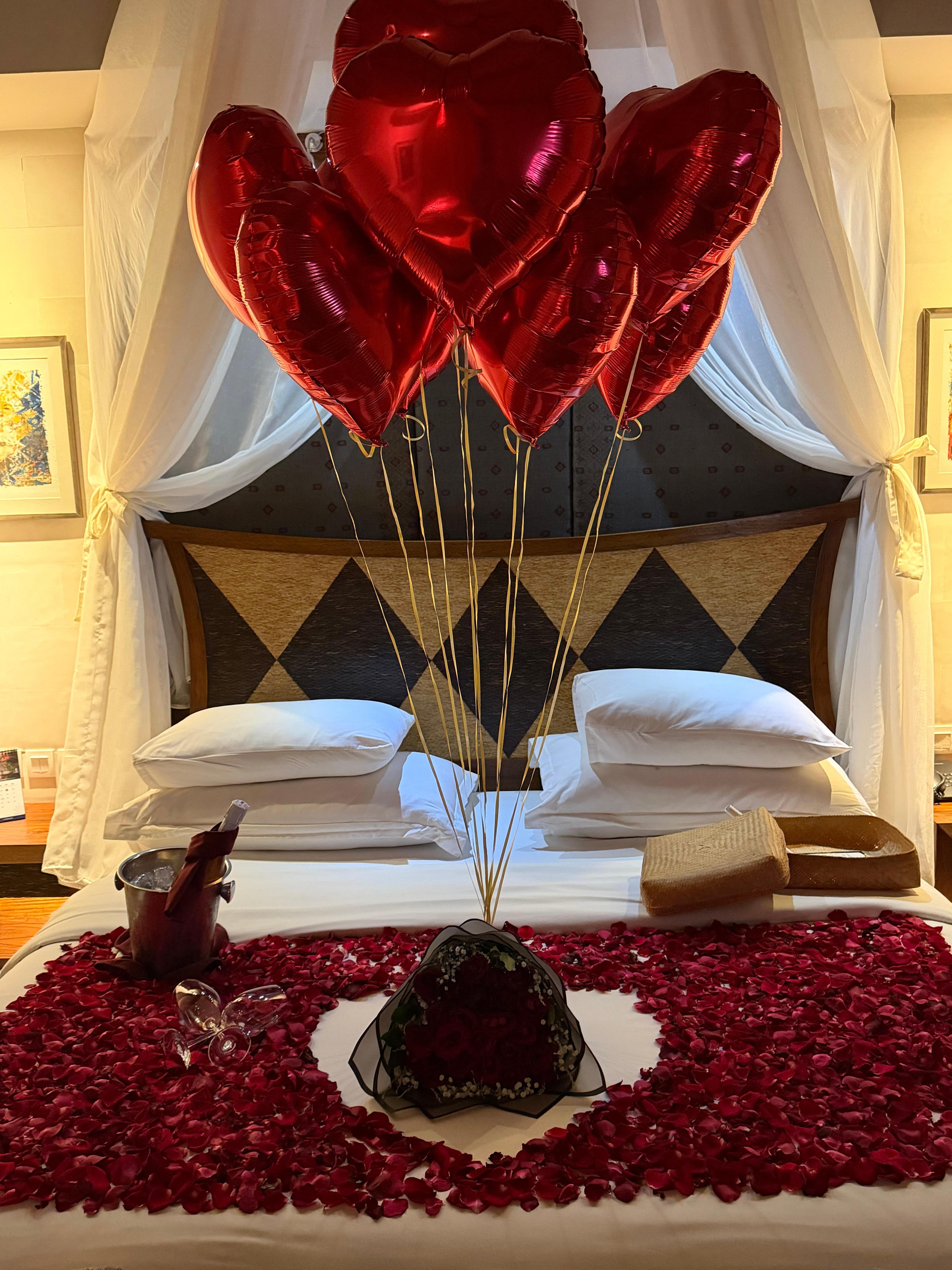 A welcome for the newlyweds.