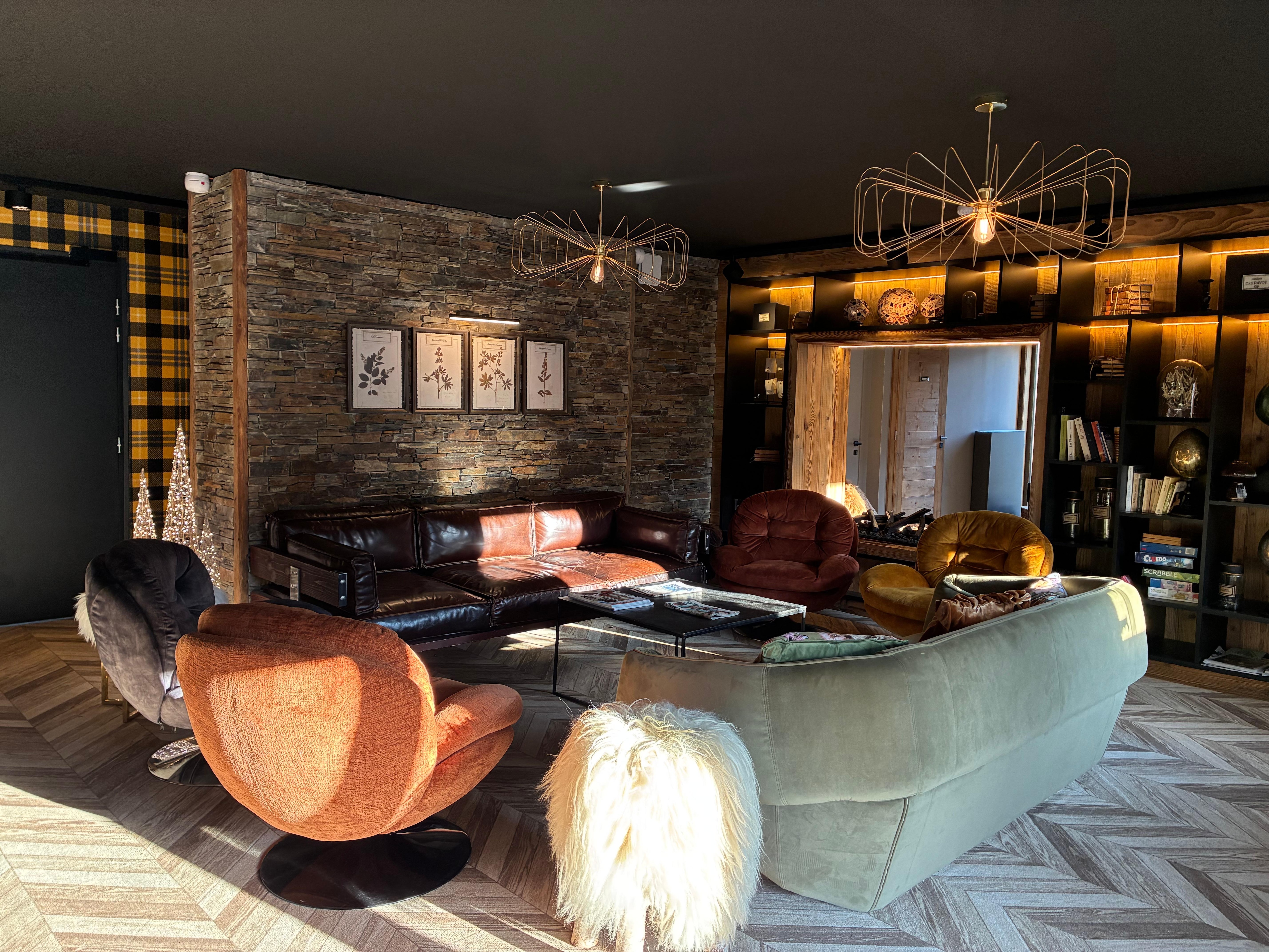 Un des Salons chaleureux 