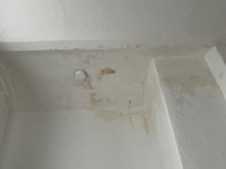 Tropfendes Wasser von oben, Wasserschaden