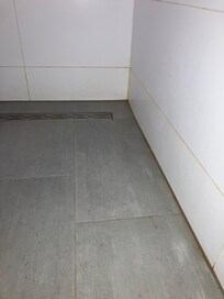 Dirty orange floor