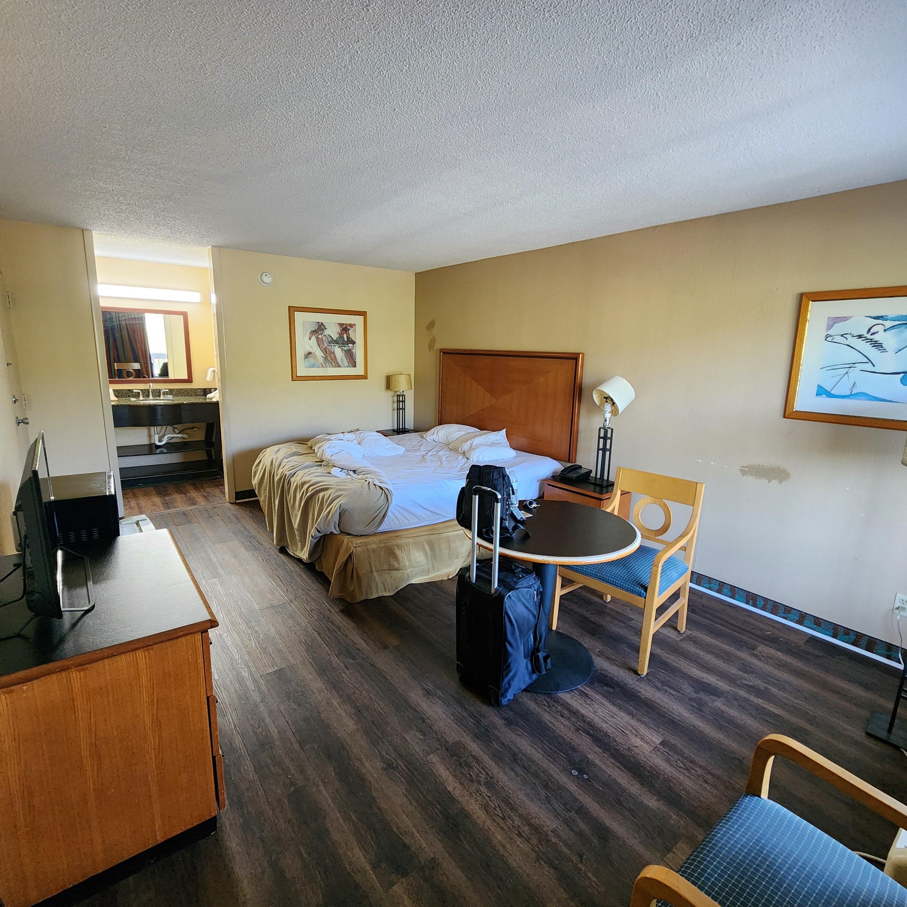 Non-descript uncomfortable room.