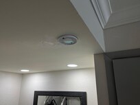 Missing smoke alarm