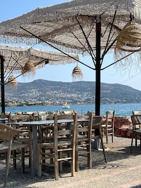 Hotel beach bar