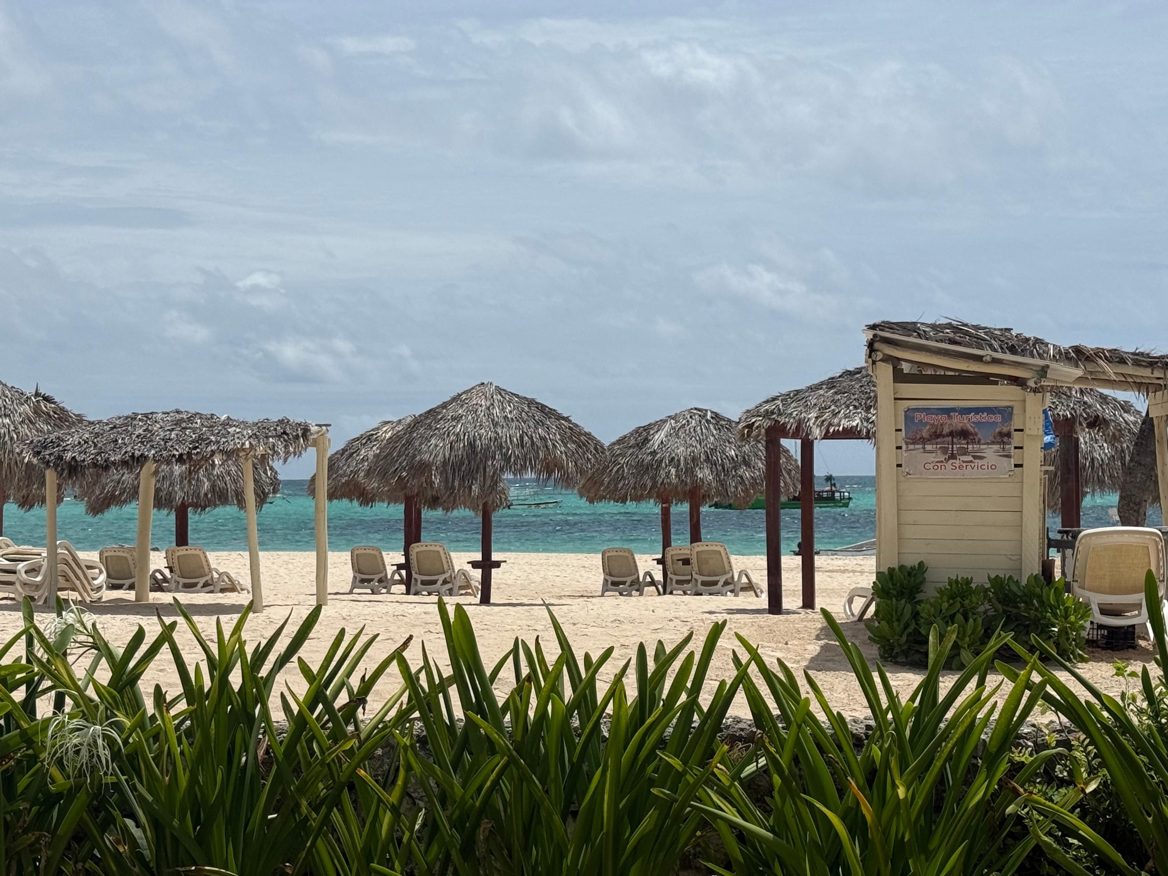 This was the fence from the the suite I was staying at. Literally on the beach.