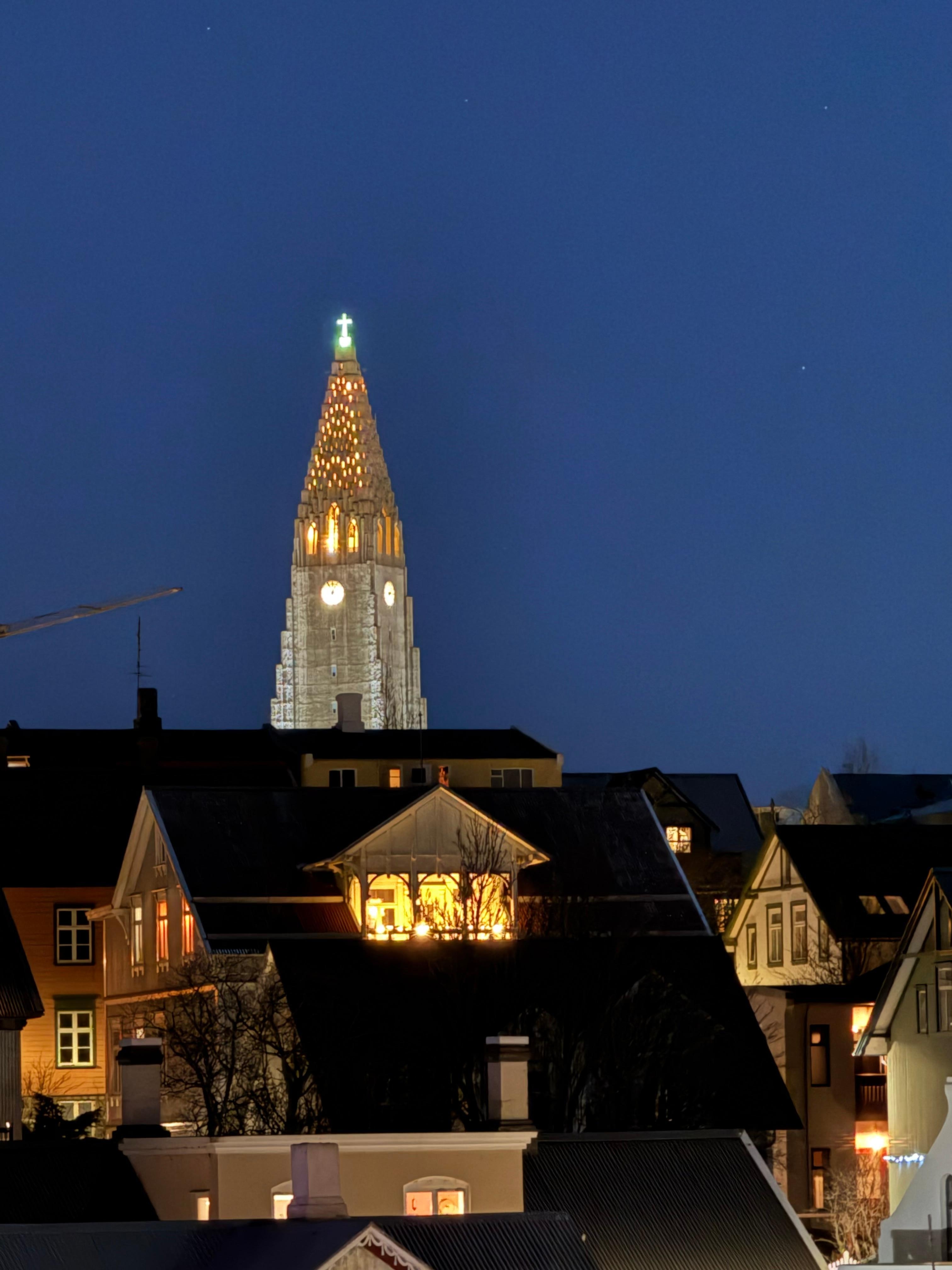 The view from our balcony.