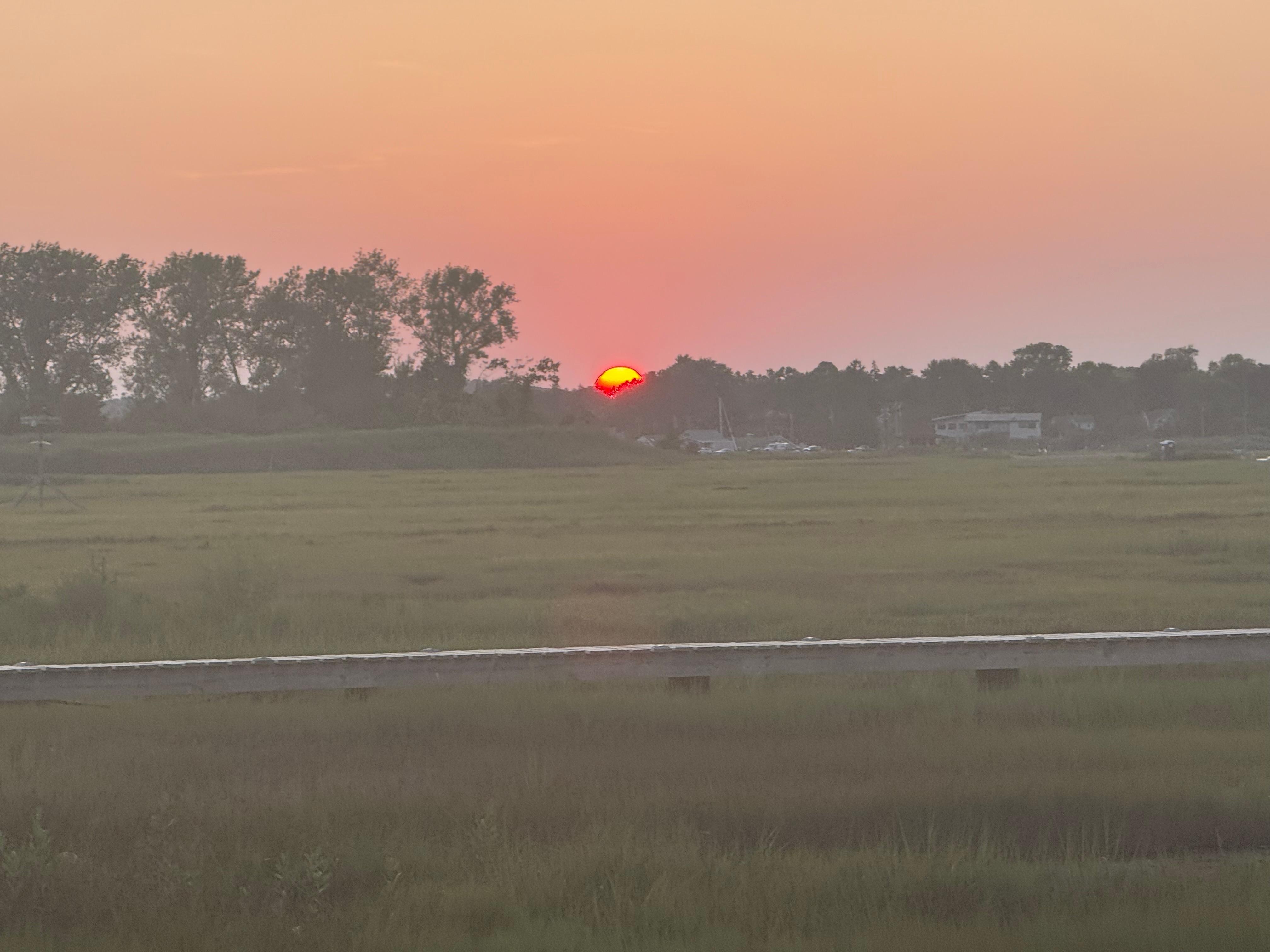 Stunning sunsets every night