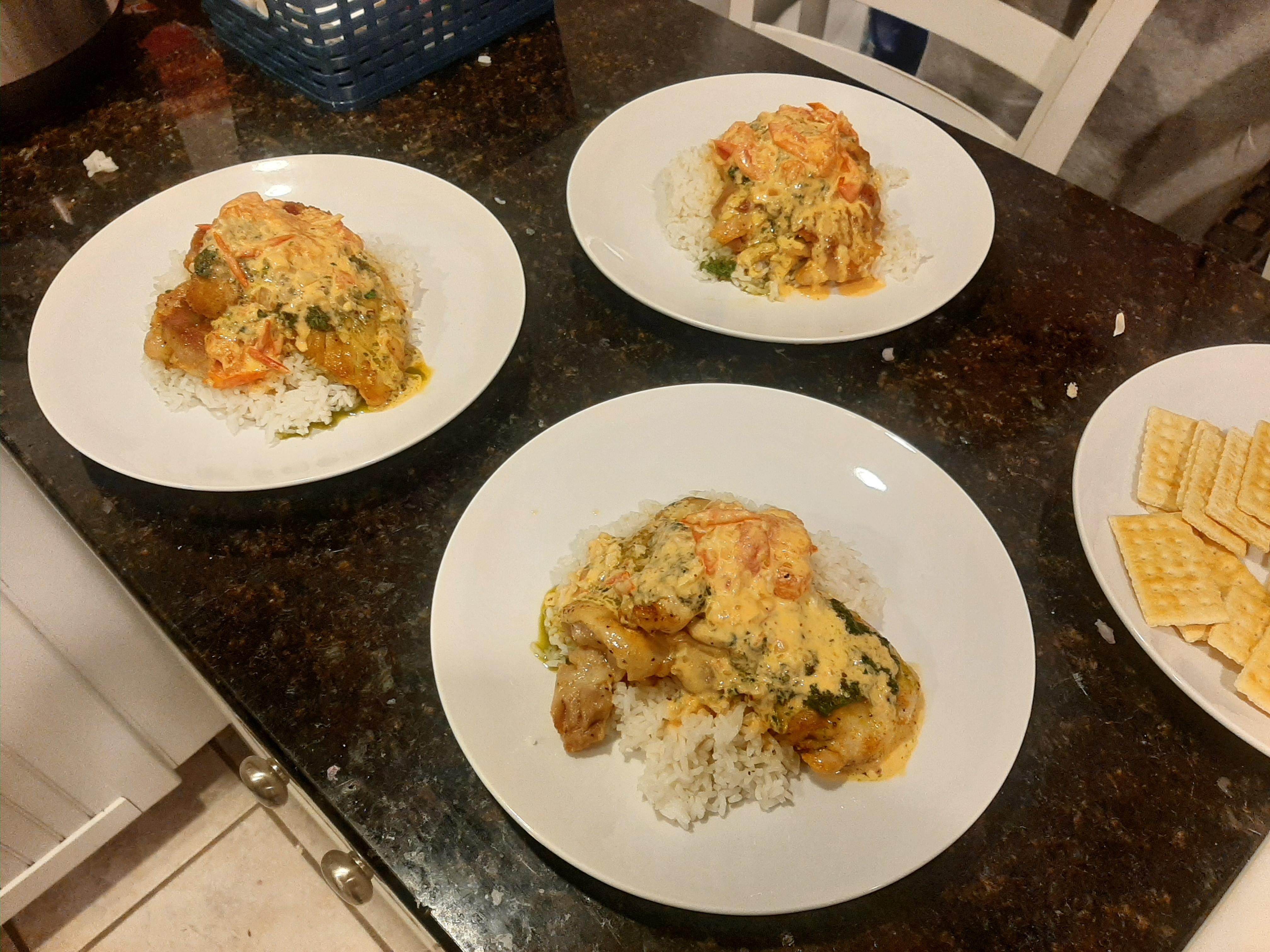 Family dinner in the Dunes Suite.