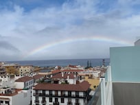 View from room 517 towards the sea