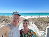 Private Walkway for community to beach just steps from the house