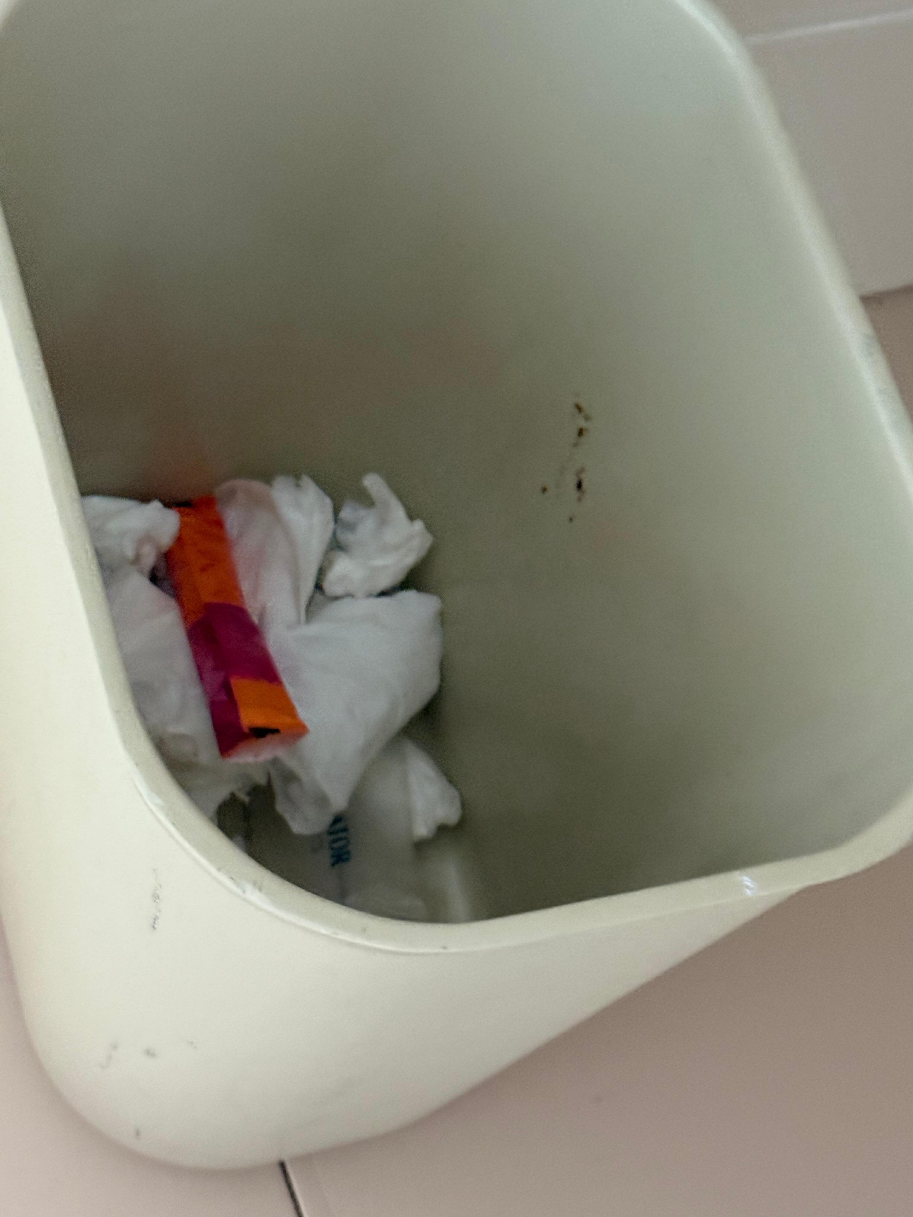 Basura del huésped anterior 