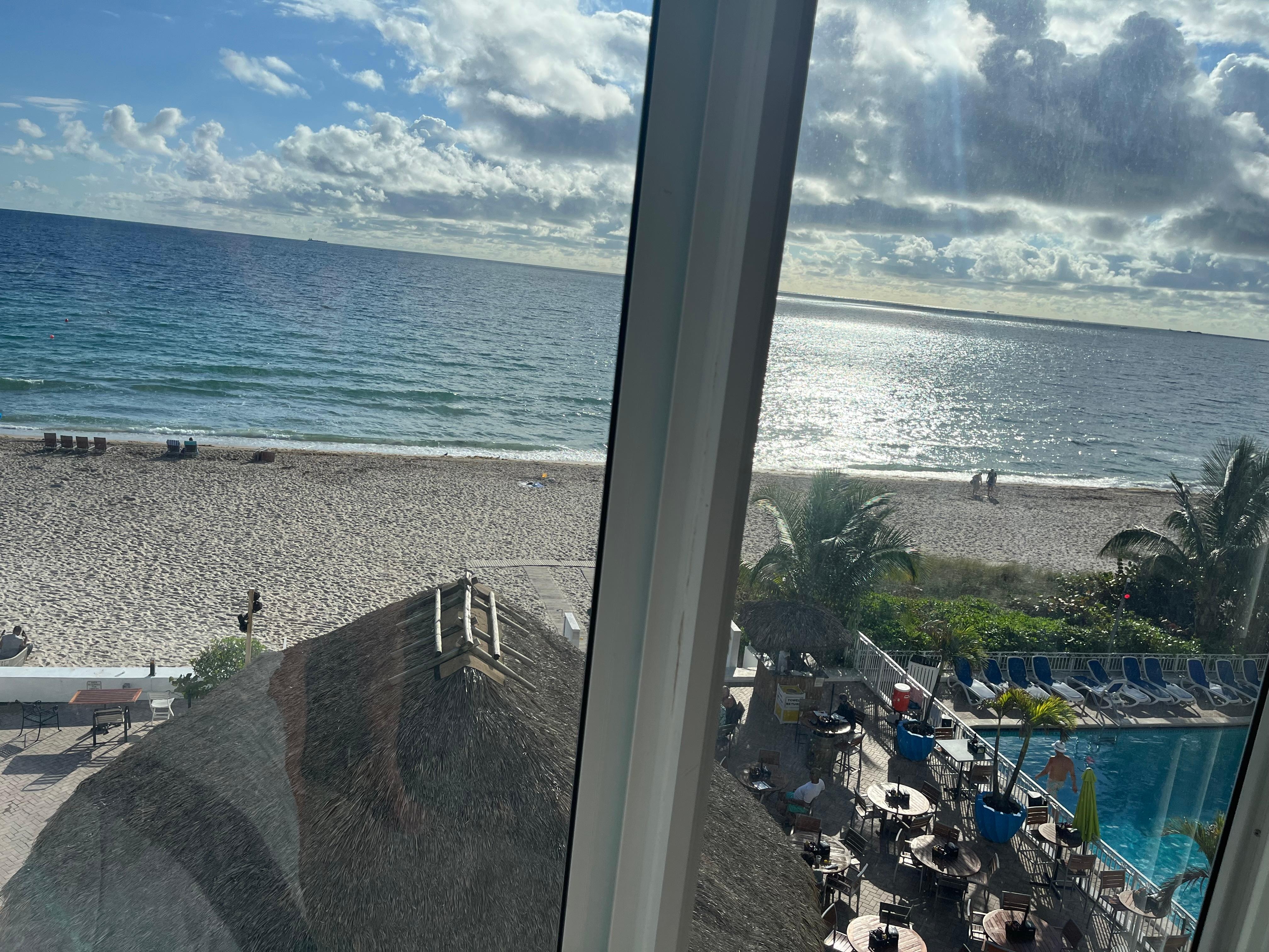 You cannot beat this view to wake up to! 