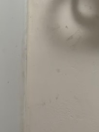 Shower wall wasn’t that clean