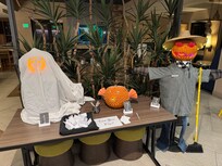 Staff had a fun little Halloween contest in the lobby.