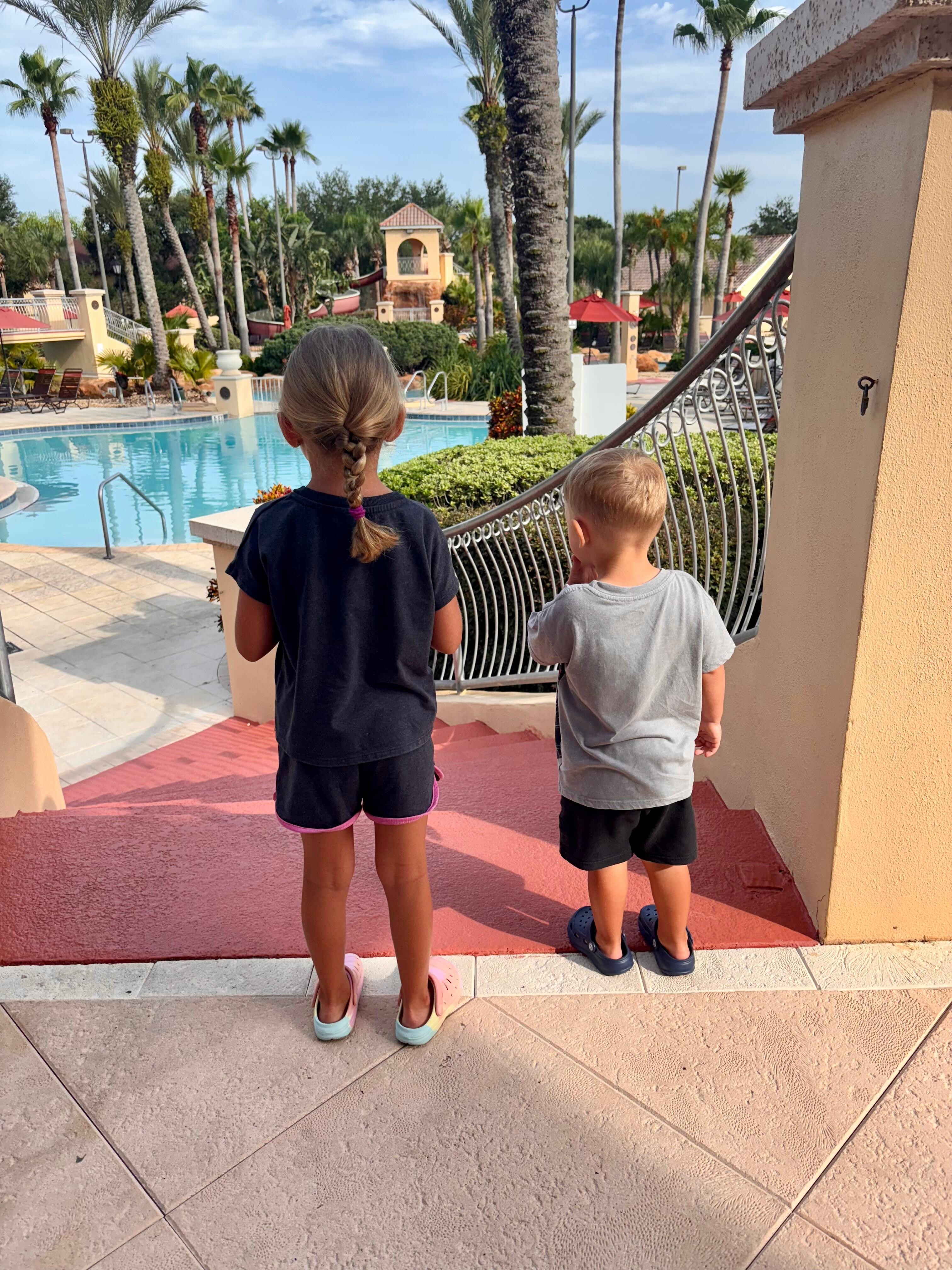 Saying goodbye to our “vacation house” as the kids called it! 