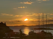 … gorgeous sunset views..