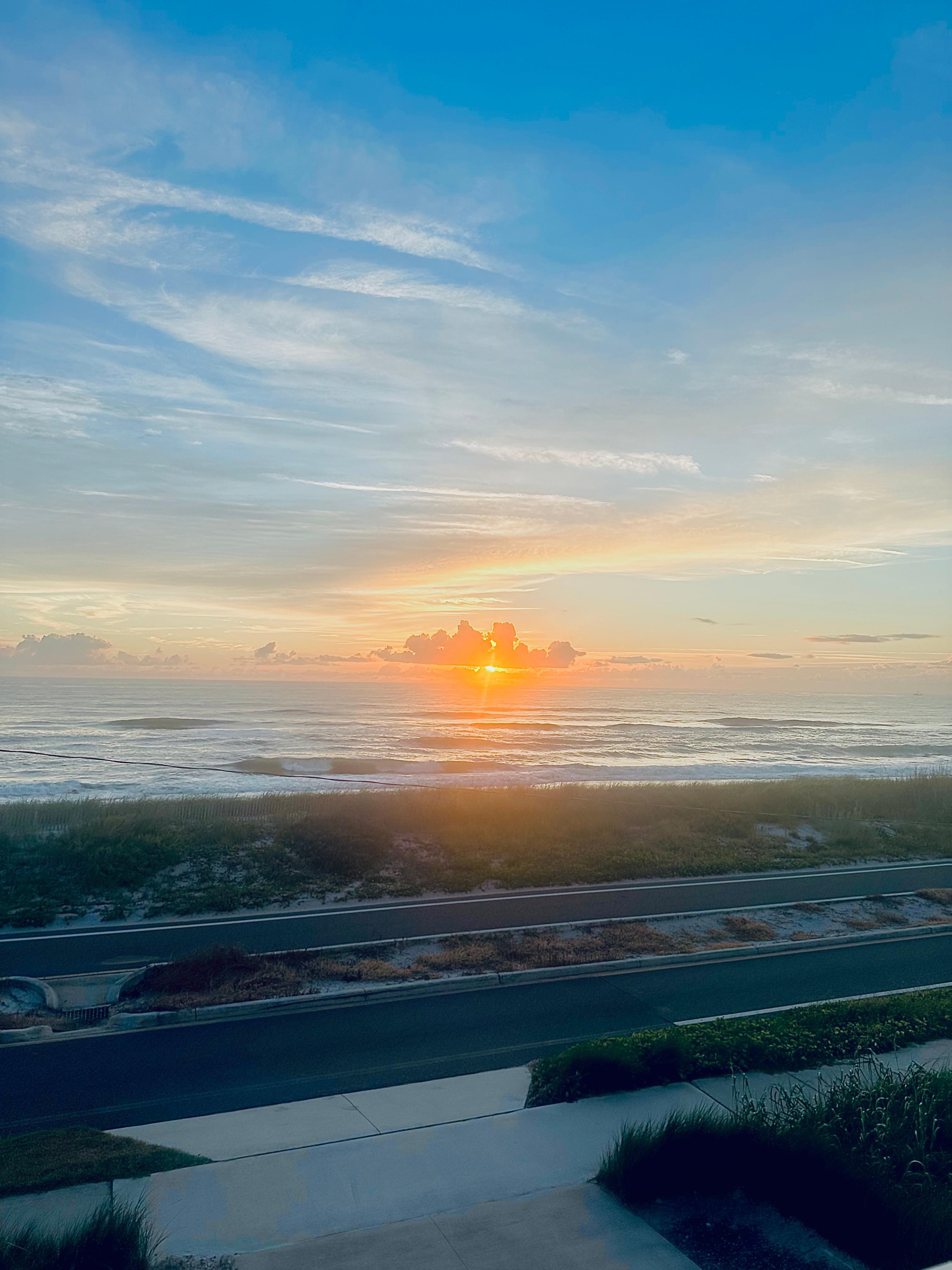 The view is stunning any time of the day!