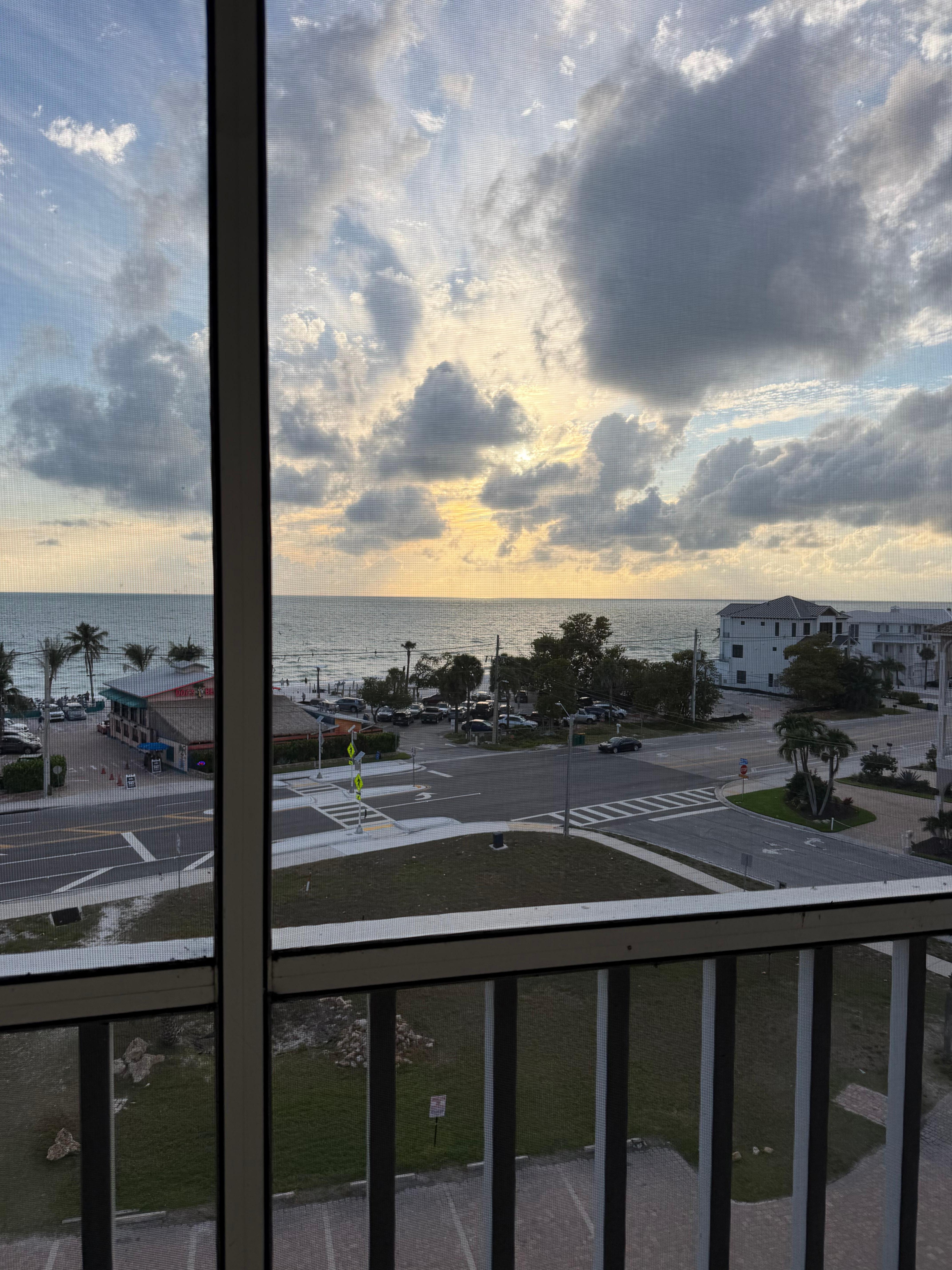 View from patio 