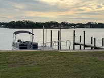 Docking our boat
