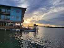 The view from JJs restaurant across street from SunHaven