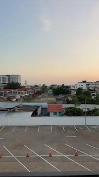 ホテル内からの景色