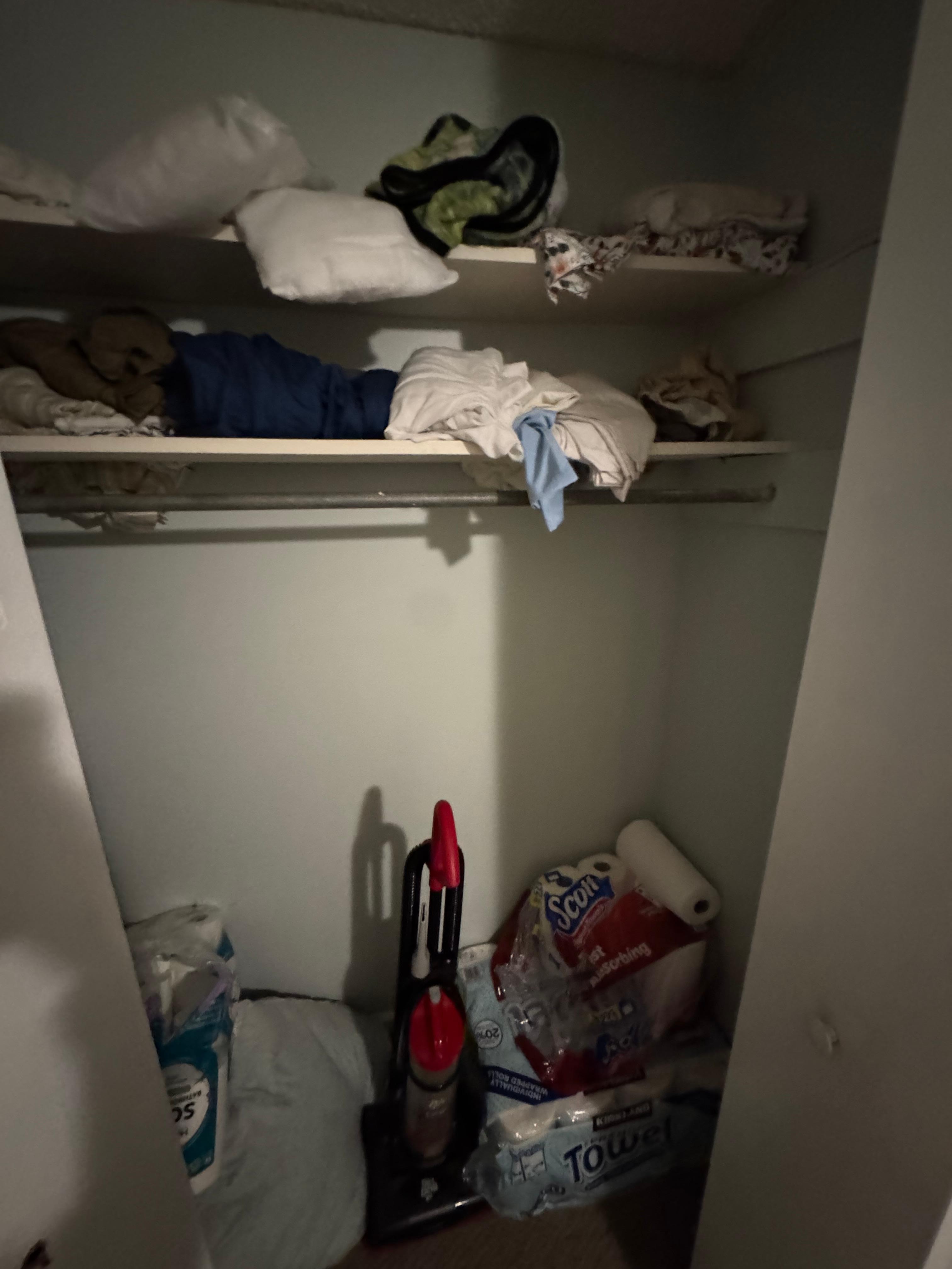 5 different closets with usable items