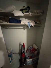 5 different closets with usable items