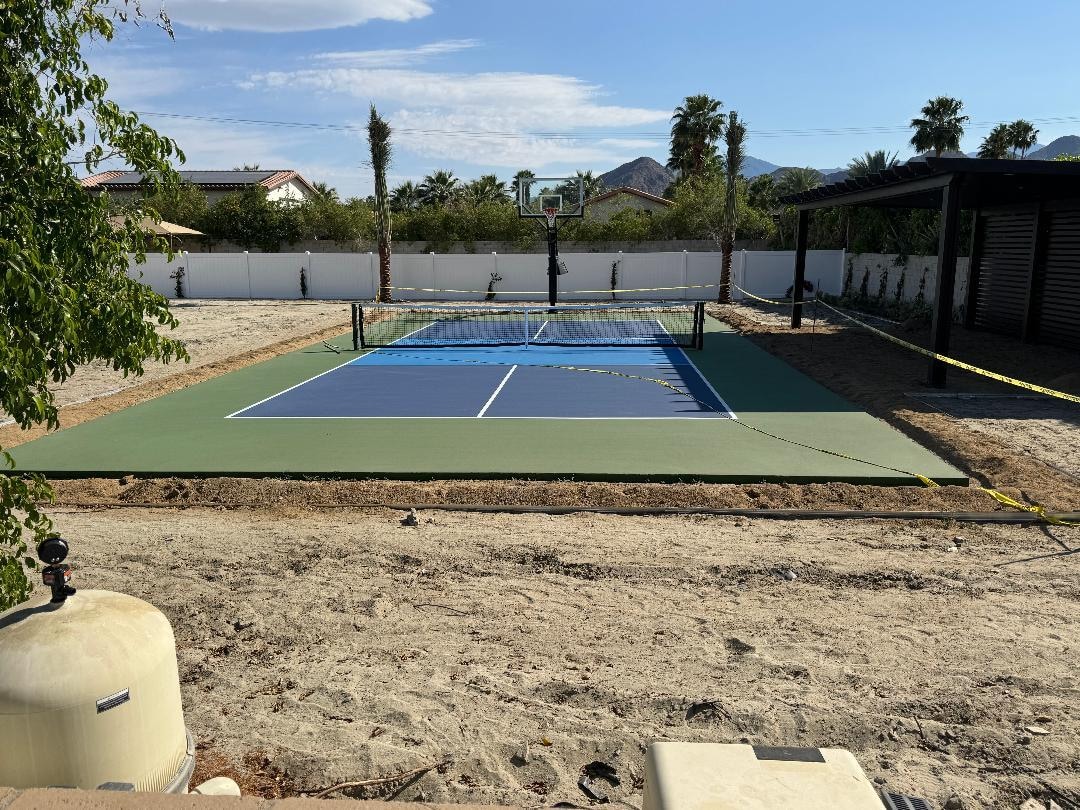 new pickleball court