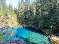 Blue pool… 2 mile hike