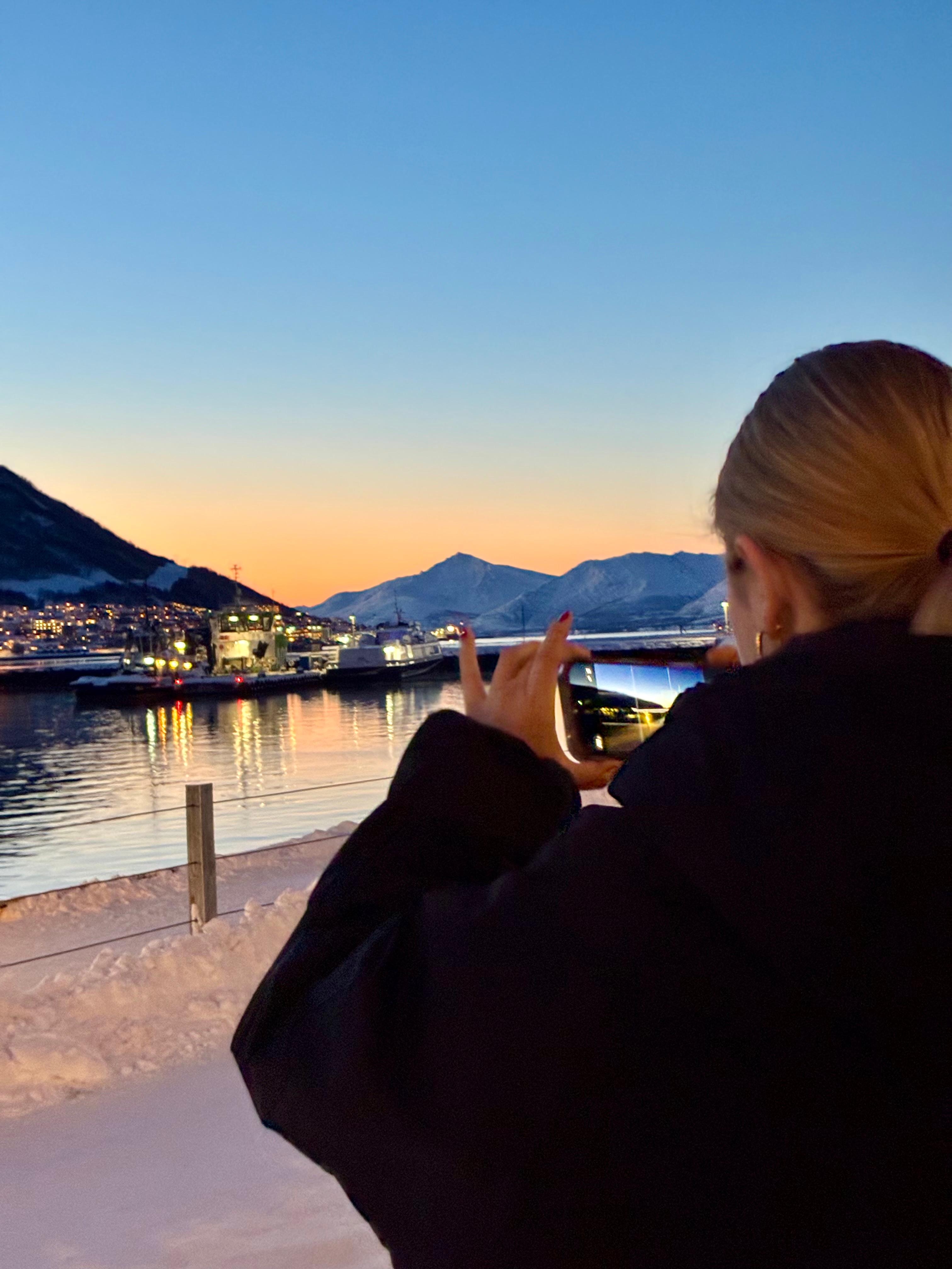 Looking from the Clarion lobby