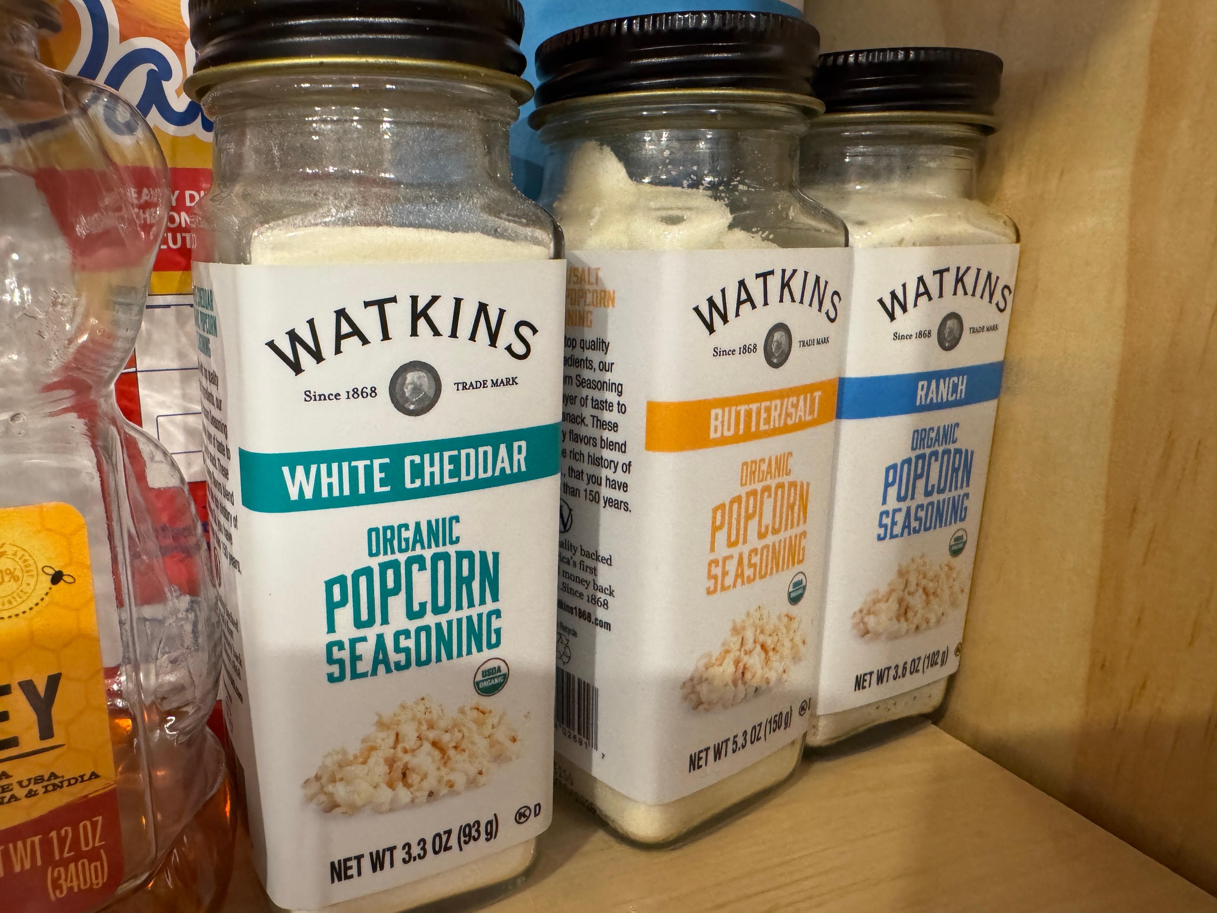 They even had popcorn seasoning stocked - our girls would have been stoked if they had come