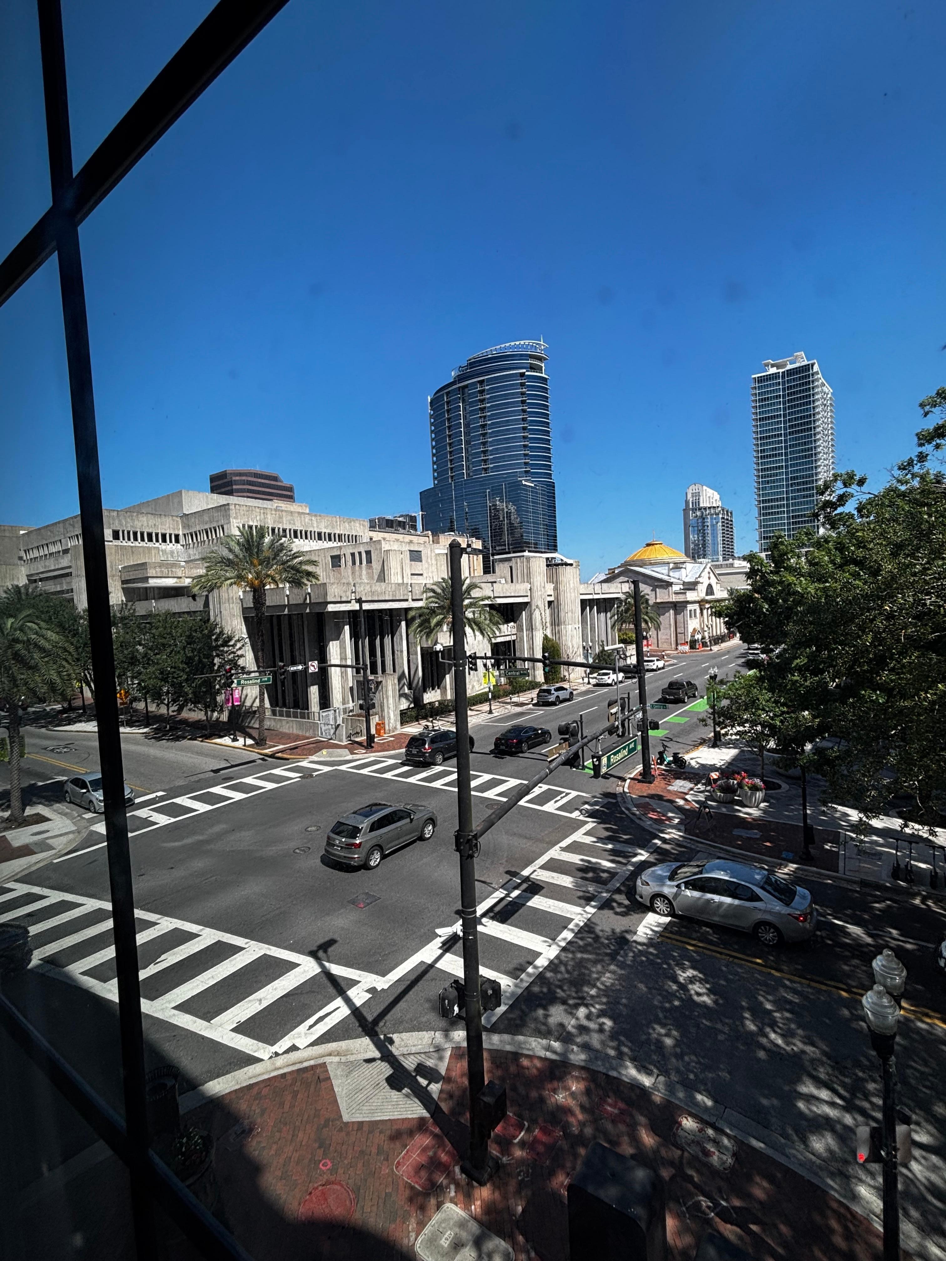 View from our room! 