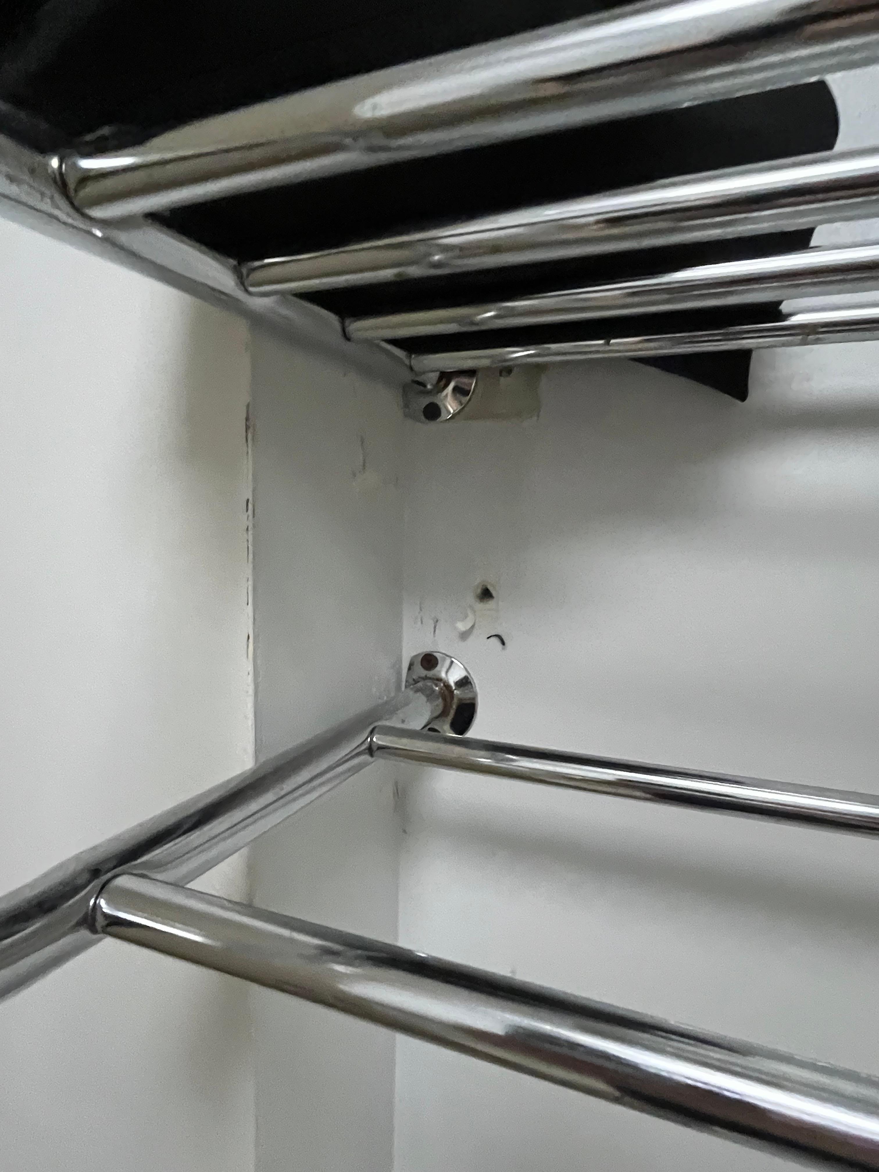 More holes and unfinished dry wall with dirt and mold 