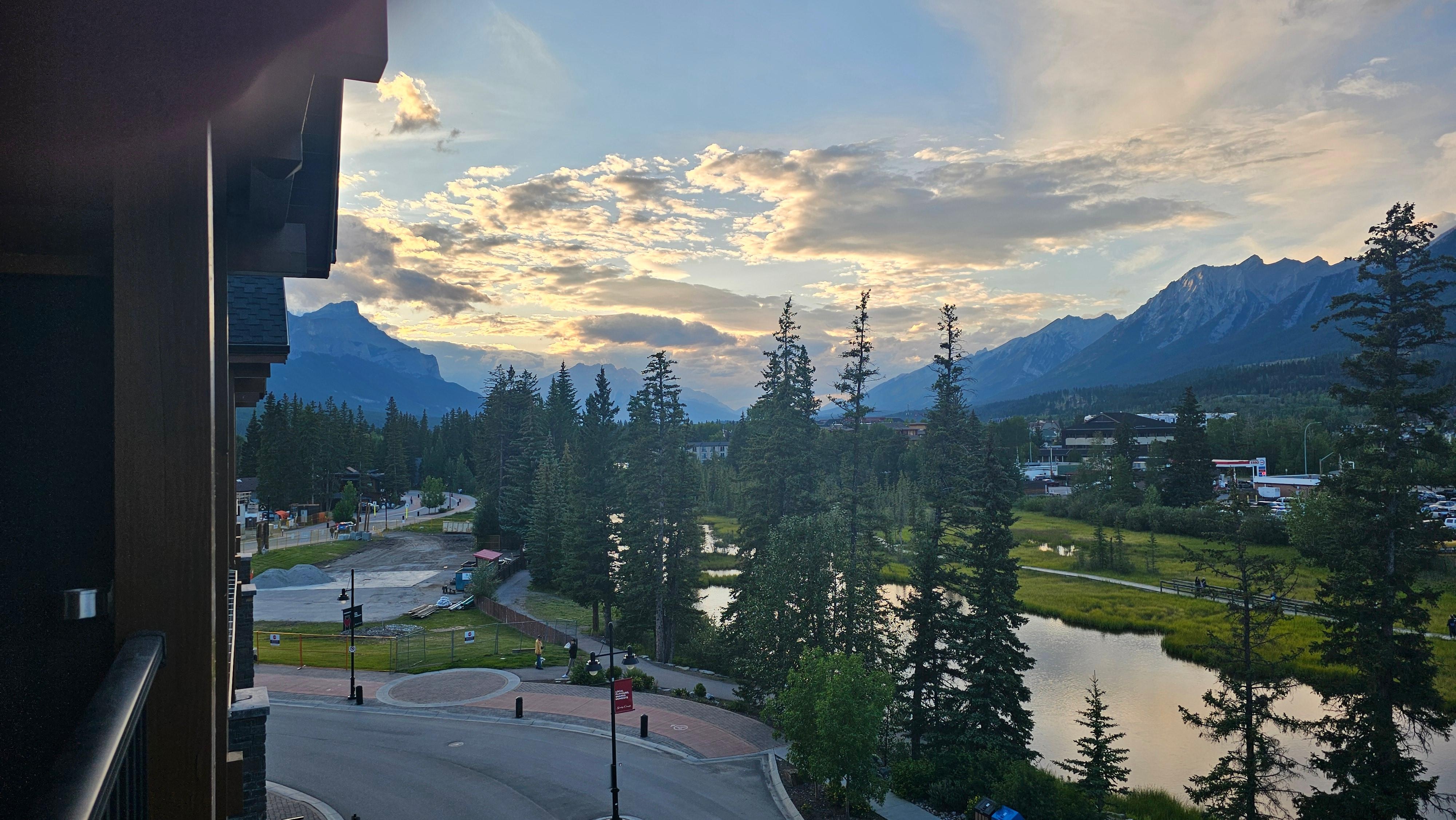View from our room