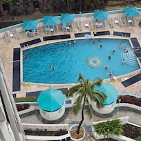 View of pool from lanai
