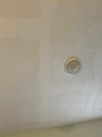 Ceiling with stains