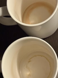 Didn’t even refresh my tea supply or swap the cups with clean ones.
