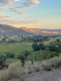 View from the living room of the valley below