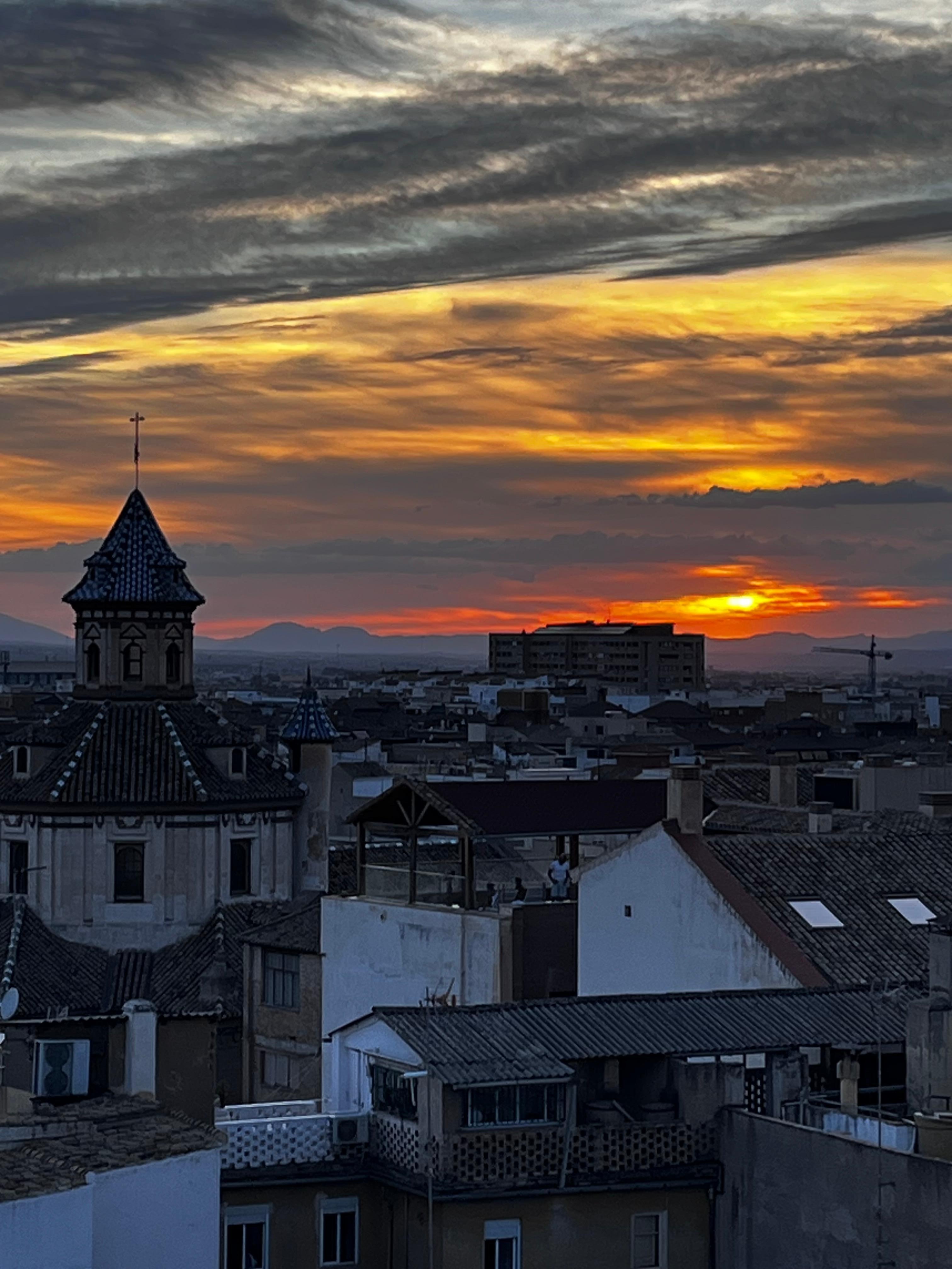 View from our balcony