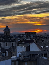 View from our balcony