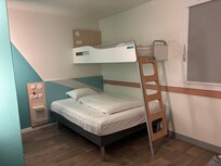 Mit zwei Kindern perfekt für eine Nacht