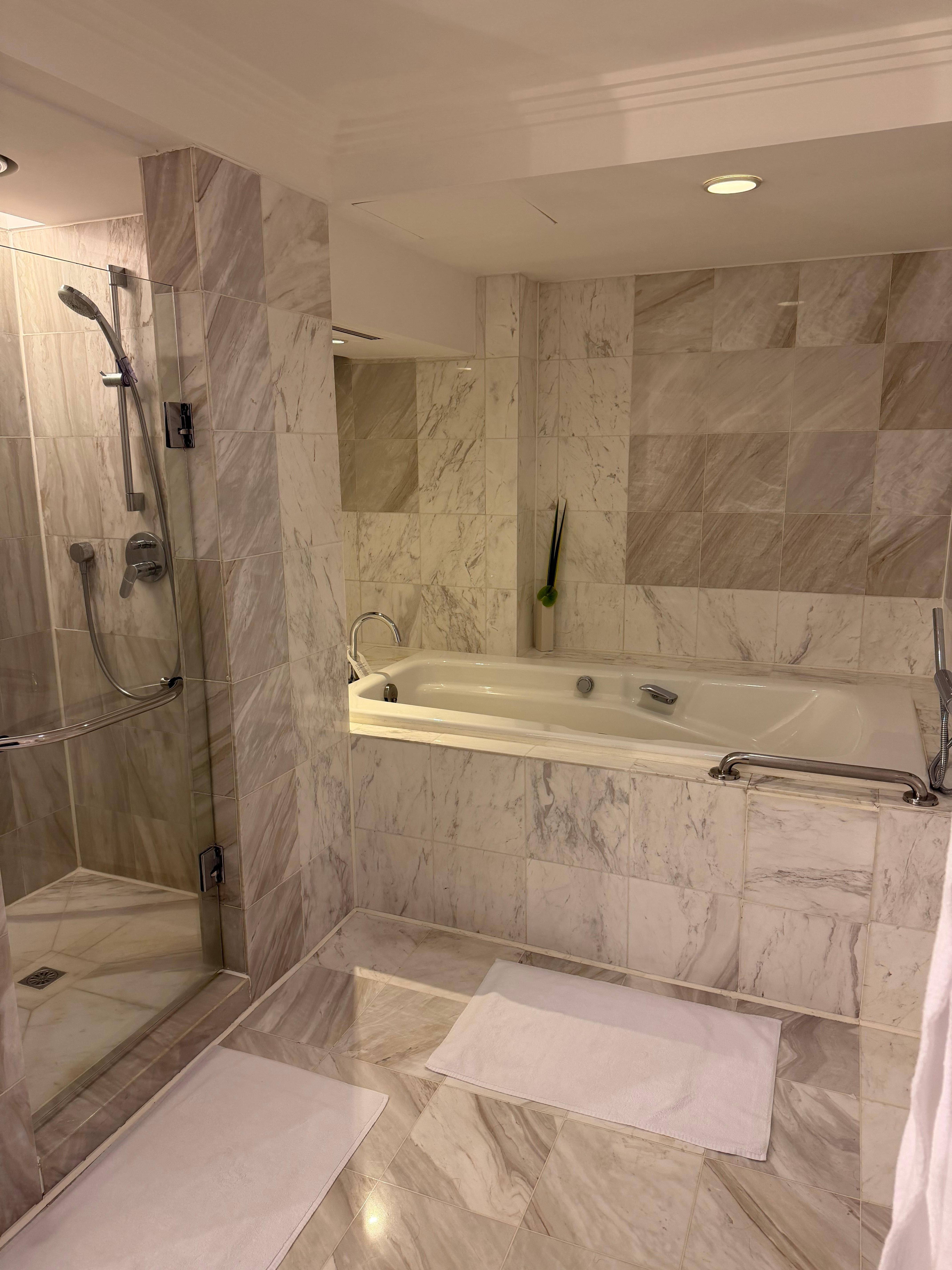 ジャグジーとシャワールーム