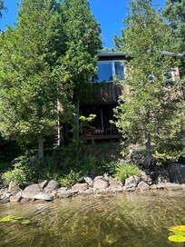 Back porch of the cottage