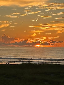 Sunrise from balcony