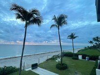 Private beach access/outside seating area