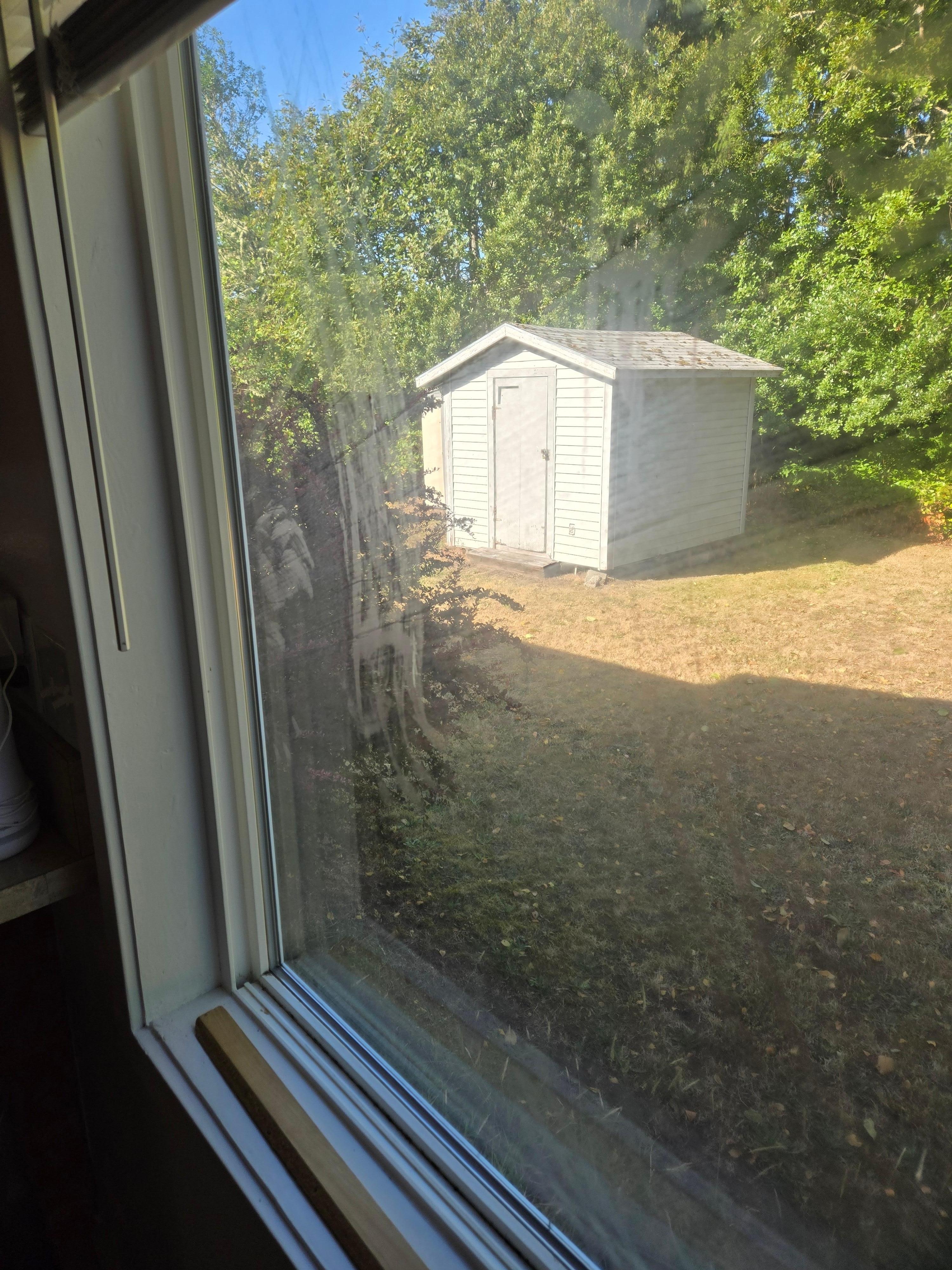 Windows were very dirty! This was the main windows in the living room.