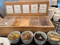 シリアルやナッツもいただけました♪