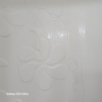 Hair stuck to the shower